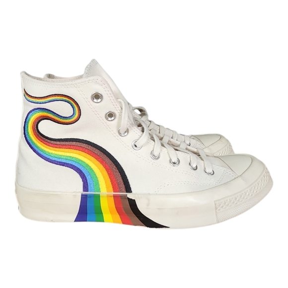 Converse Chuck Taylor Pride High Tops "We/Us/Ours" Men’s 8.5 / Women’s 10.5 - Picture 1 of 9